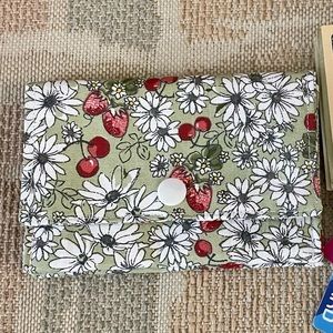 Stylish Snap Card Wallet/Business Card/Gift Card Holder made with Cotton Fabric